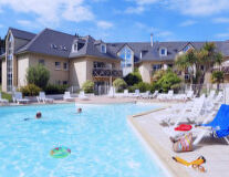 a group of people in a pool